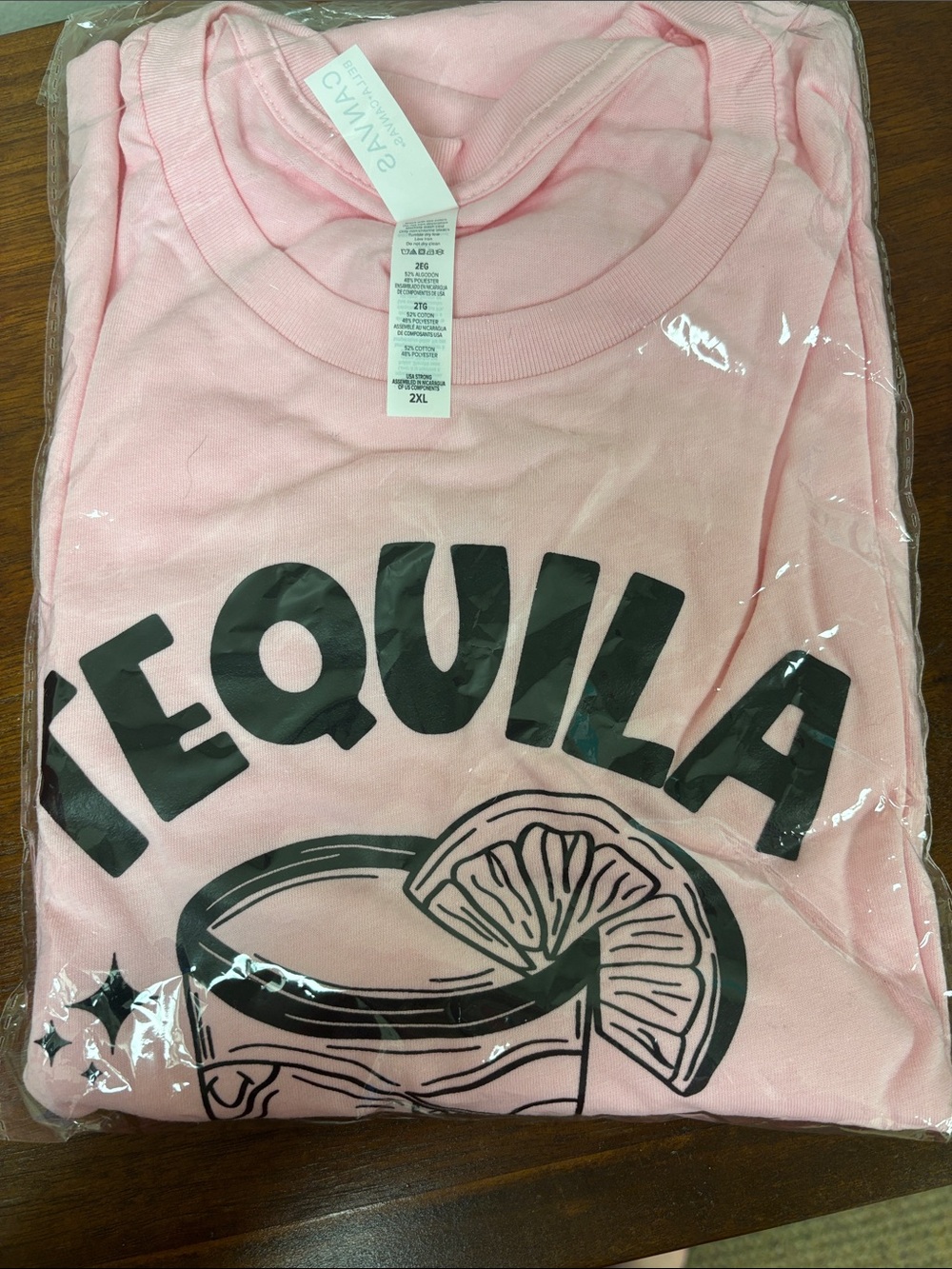 🆕 Pink Tequila Graphic Tee
